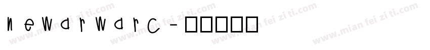 newar warc字体转换